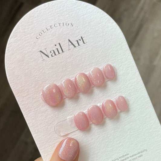 Purely Handmade 10 PCs Nail Set- HM138