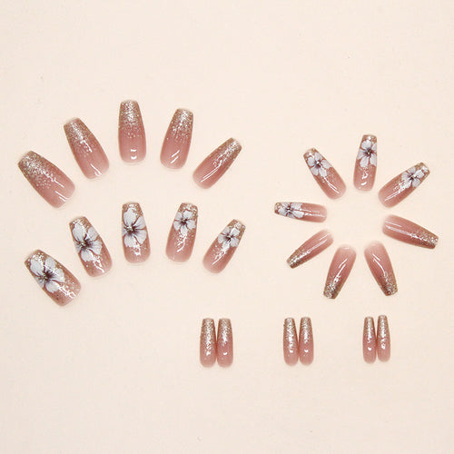 Classic Press-On Nails Set R758
