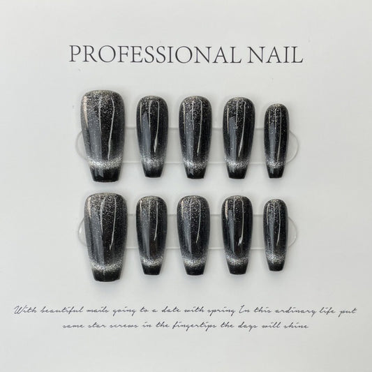 Purely Handmade 10 PCs Nail Set- HM600