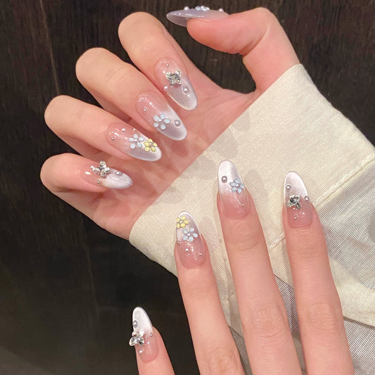 Purely Handmade 10 PCs Nail Set- HM986