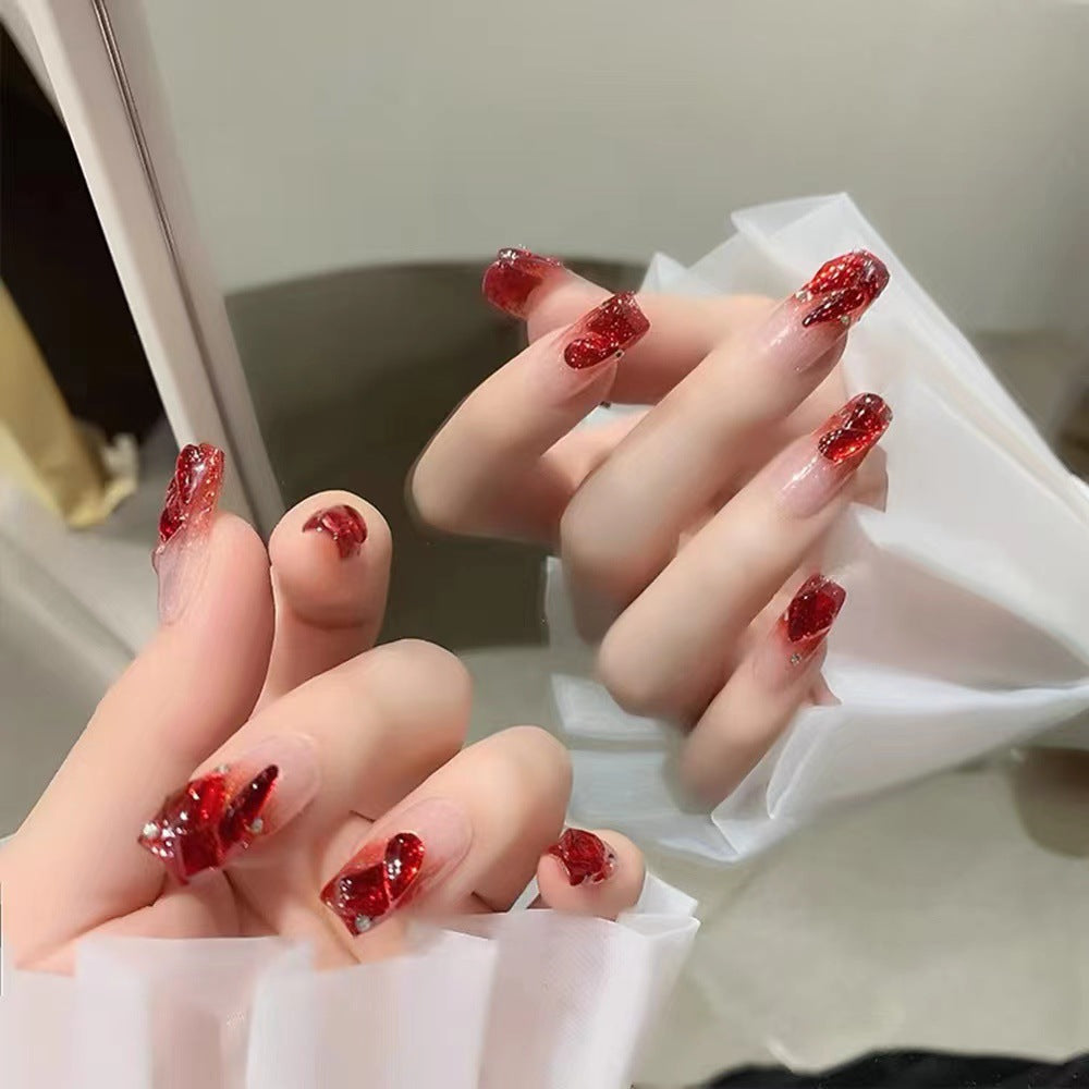 Purely Handmade 10 PCs Nail Set- HM147