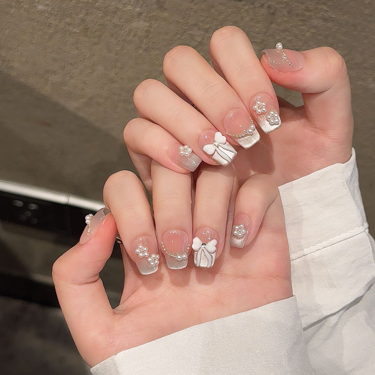 Purely Handmade 10 PCs Nail Set- HM2226