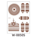 Henna Tattoo Stickers- W-0850S