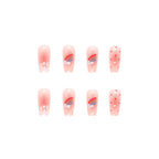 [Clearance] Rainbow Short Ballerina Press-On Nails Set R570