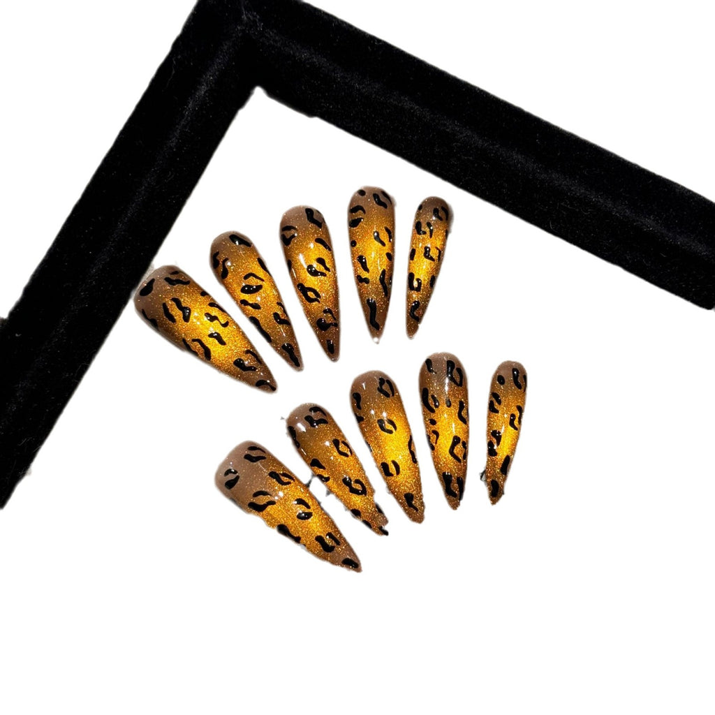 Purely Handmade 10 PCs Nail Set- HM2249