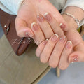 Handmade 10 PCs Nail Set- HM21