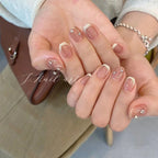 Handmade 10 PCs Nail Set- HM21
