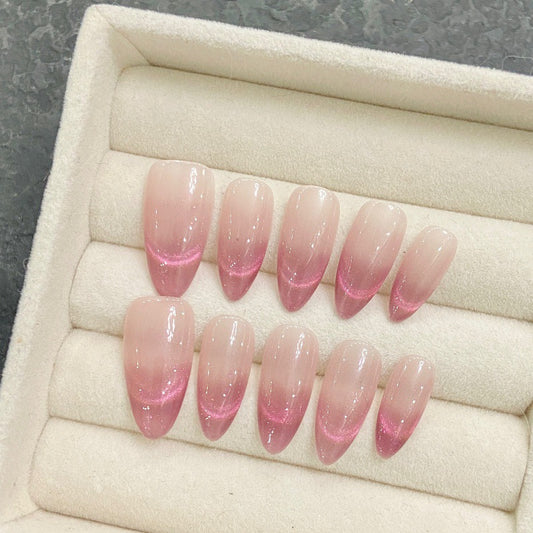 Purely Handmade 10 PCs Nail Set- HM1709