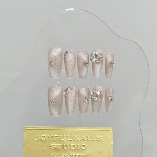 Purely Handmade 10 PCs Nail Set- HM1581