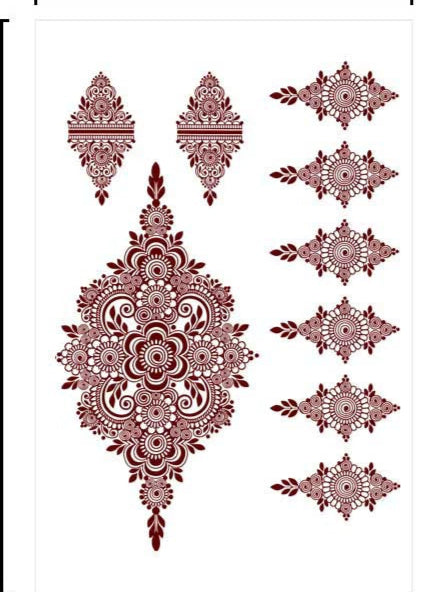 Henna Tattoo - J1063