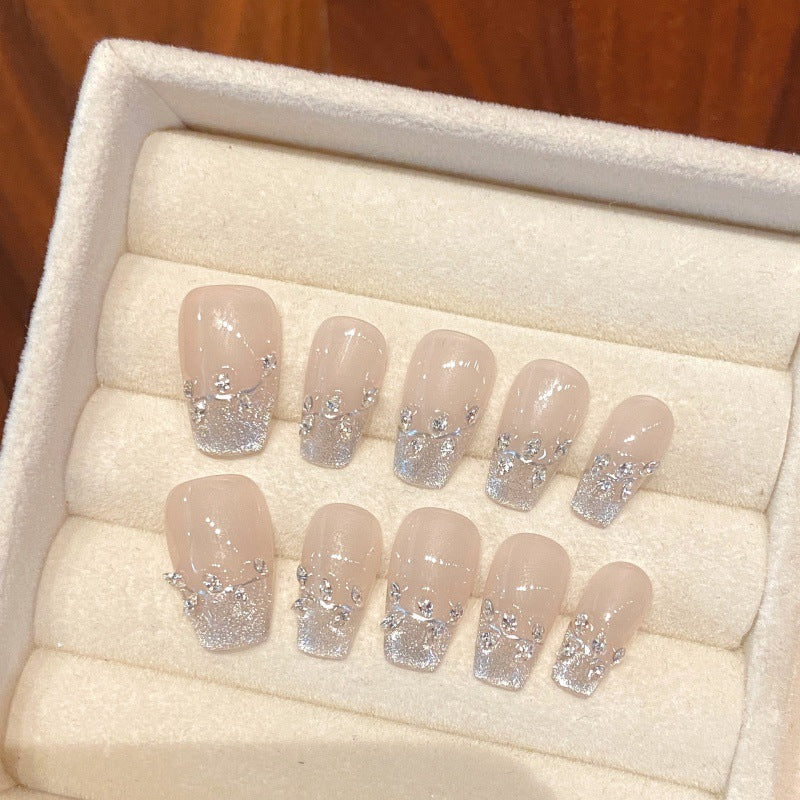 Purely Handmade 10 PCs Nail Set- HM1763