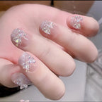 Handmade 10 PCs Nail Set- HM08