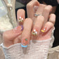 Purely Handmade 10 PCs Nail Set- HM175