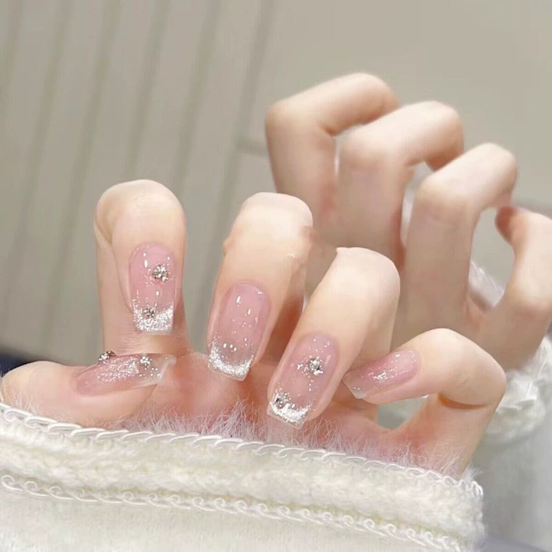 Purely Handmade 10 PCs Nail Set- HM671