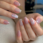 Lilac Short Press-On Nails Set R899