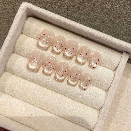 Purely Handmade 10 PCs Nail Set- HM2023