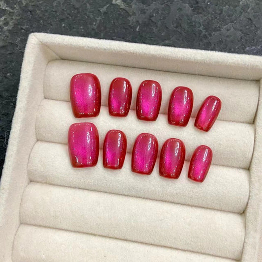 Purely Handmade 10 PCs Nail Set- HM1857