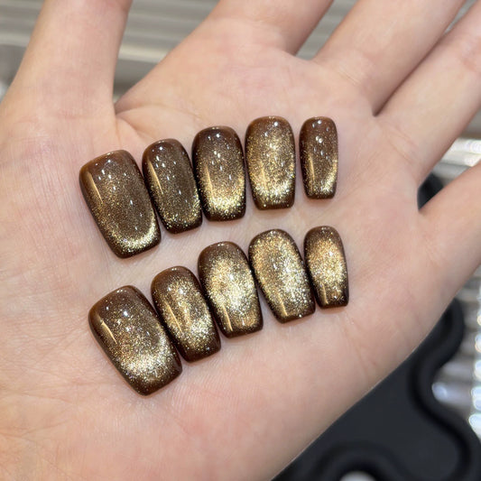 Purely Handmade 10 PCs Nail Set- HM006