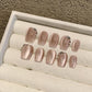 Purely Handmade 10 PCs Nail Set- HM1588