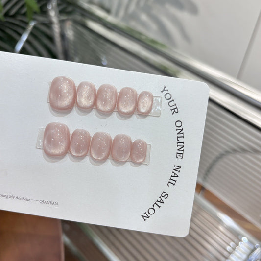 Purely Handmade 10 PCs Nail Set- HM019