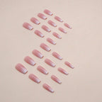 Pink Ombre Press-On Nails Set W1219