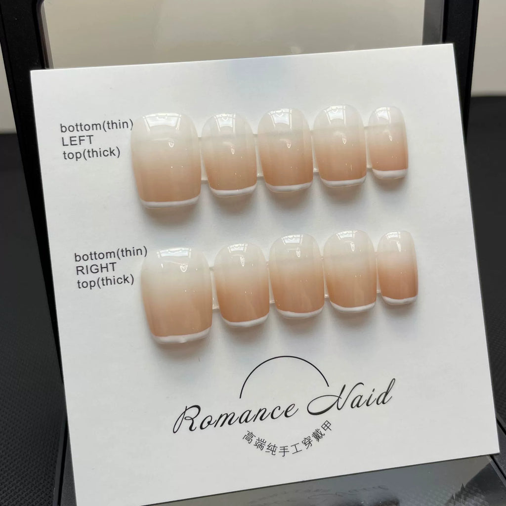 Purely Handmade 10 PCs Nail Set- HM484