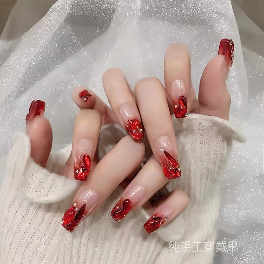 Purely Handmade 10 PCs Nail Set- HM147