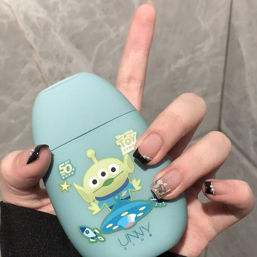 Handmade Black Pearly French 10 PCs Nail Set- HM16