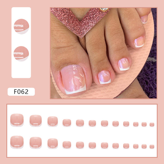 French Toe Nails- F062