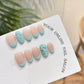Purely Handmade 10 PCs Nail Set- HM043