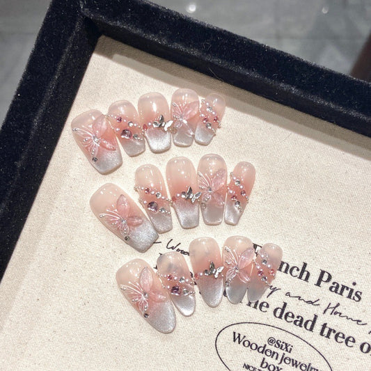 Purely Handmade 10 PCs Nail Set