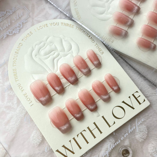 Purely Handmade 10 PCs Nail Set- HM052