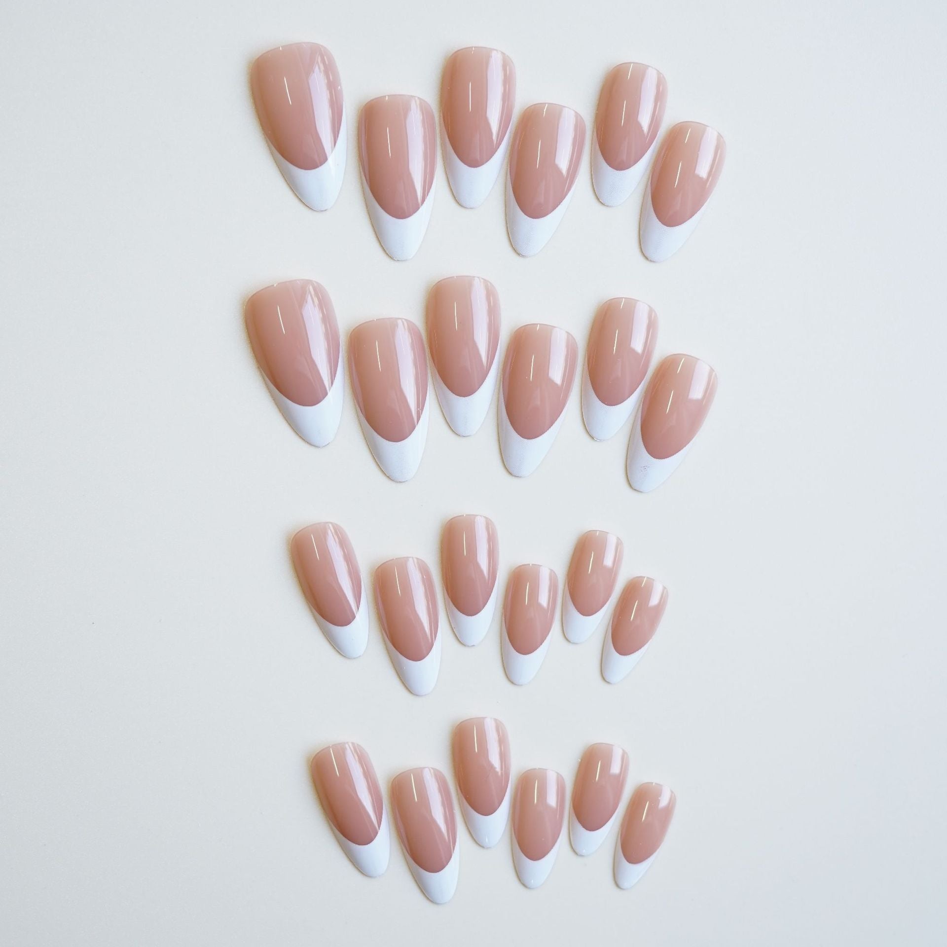 Almond French Nails- WM40