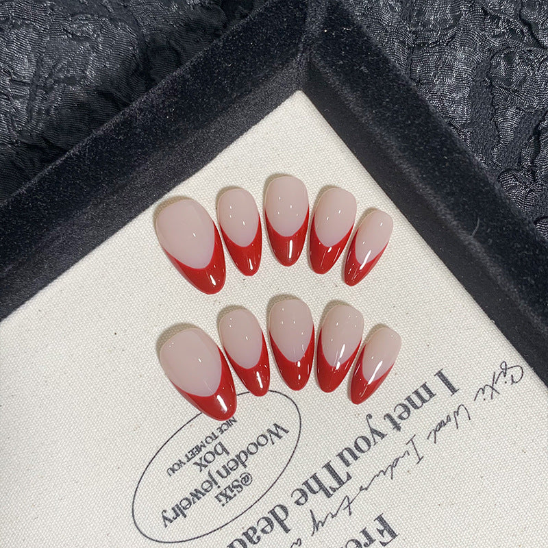 Handmade 10 PCs Nail Set- HM04