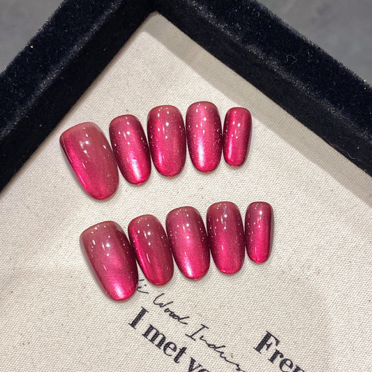 Purely Handmade 10 PCs Nail Set- HM1823