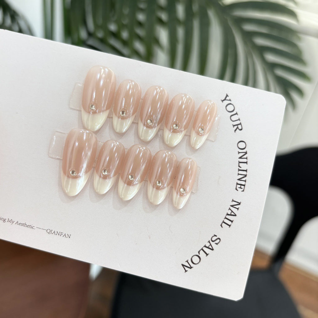 Purely Handmade Athena 10 PCs Nail Set- HM17