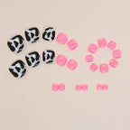 Pink Toe Nails Set F111