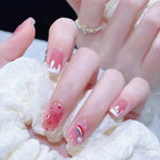 [Clearance] Rainbow Short Ballerina Press-On Nails Set R570