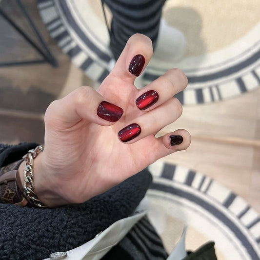 Purely Handmade 10 PCs Nail Set- HM025