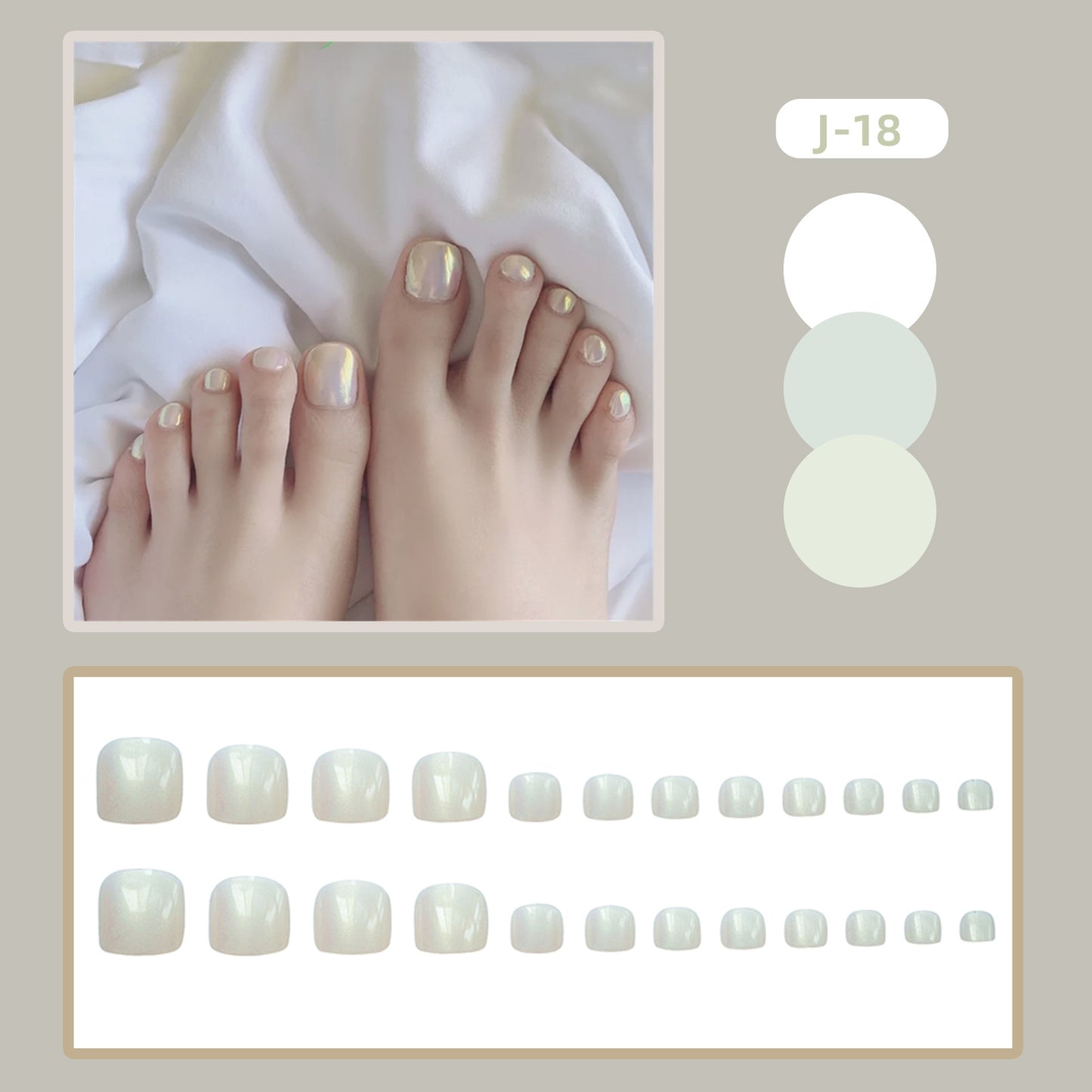 [Clearance]- Toe Nails- J18