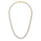 Crystal Orbit Necklace- 18K