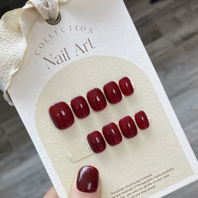 Purely Handmade 10 PCs Nail Set- HM007