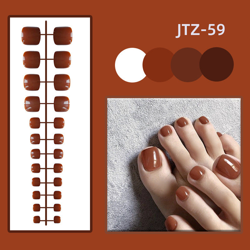 [Clearance]- Toe Nails- Cinnamon- JTZ-59