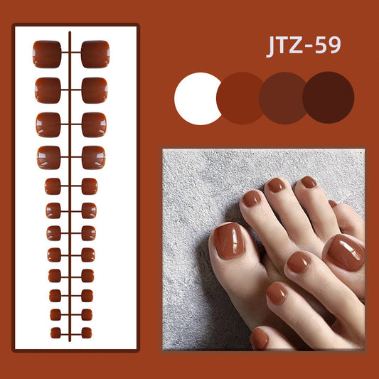 Toe Nails- Cinnamon- JTZ-59