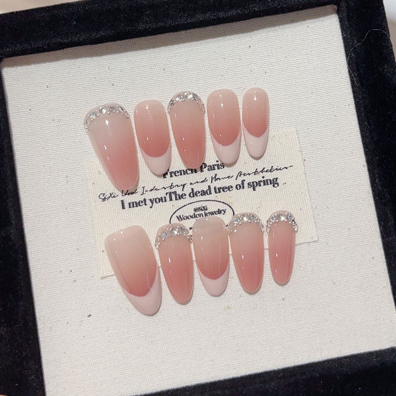 Purely Handmade 10 PCs Nail Set- LF001