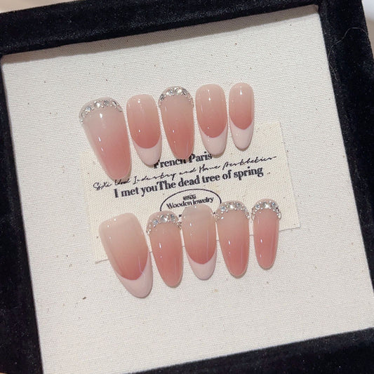 Purely Handmade 10 PCs Nail Set- LF001