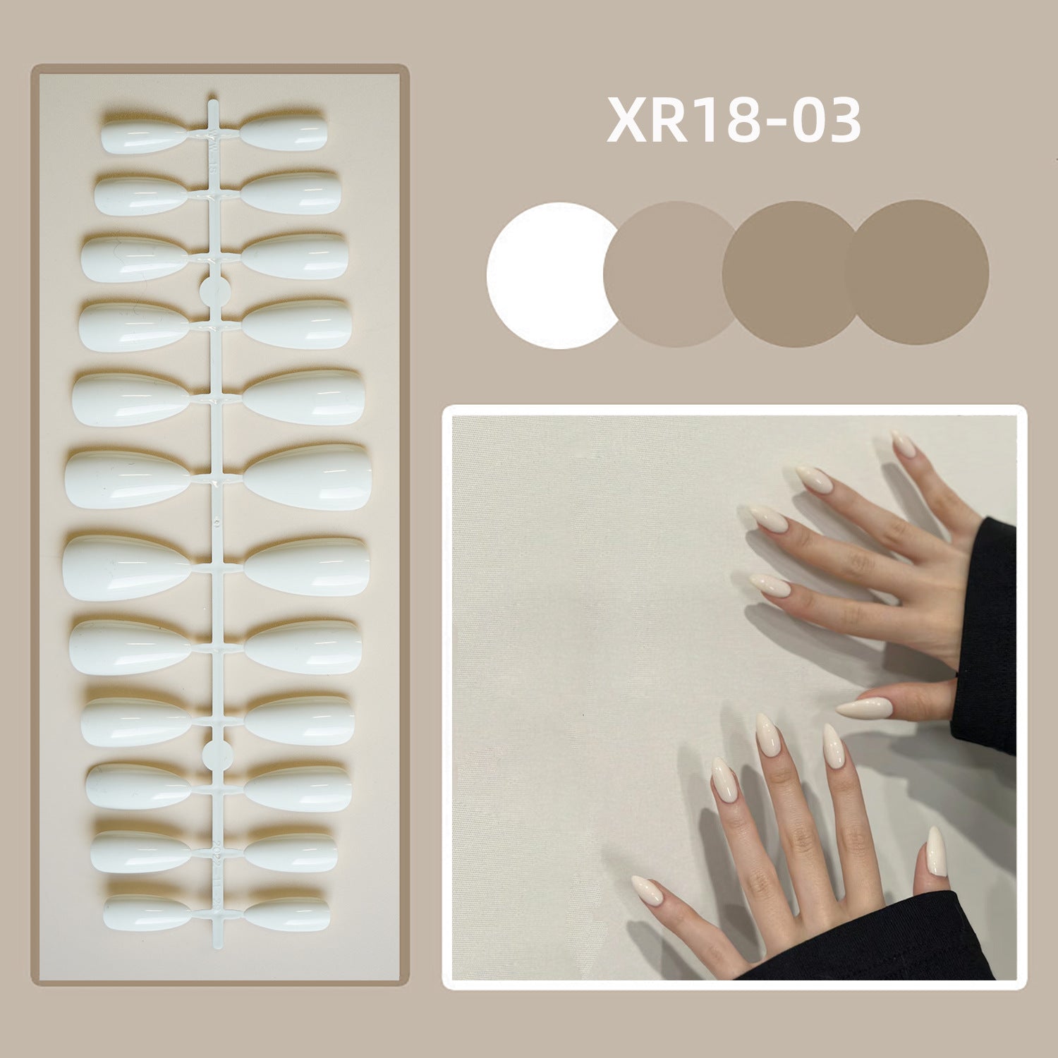 [Clearance]- SM02- Off White- (Without Application Kit)