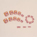 Orange Patels Toe Nails Set F085