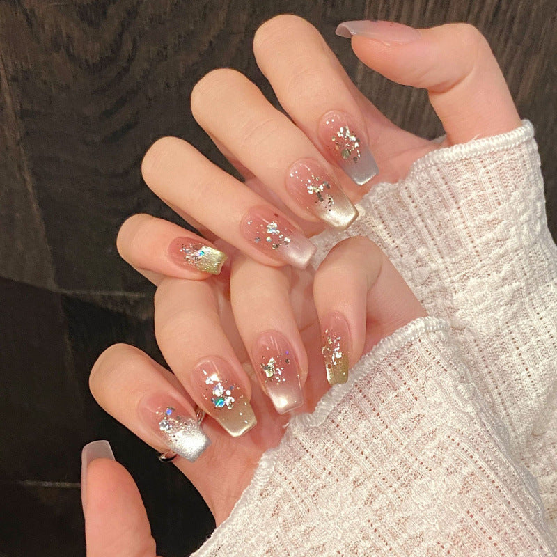 Purely Handmade 10 PCs Nail Set- HM546