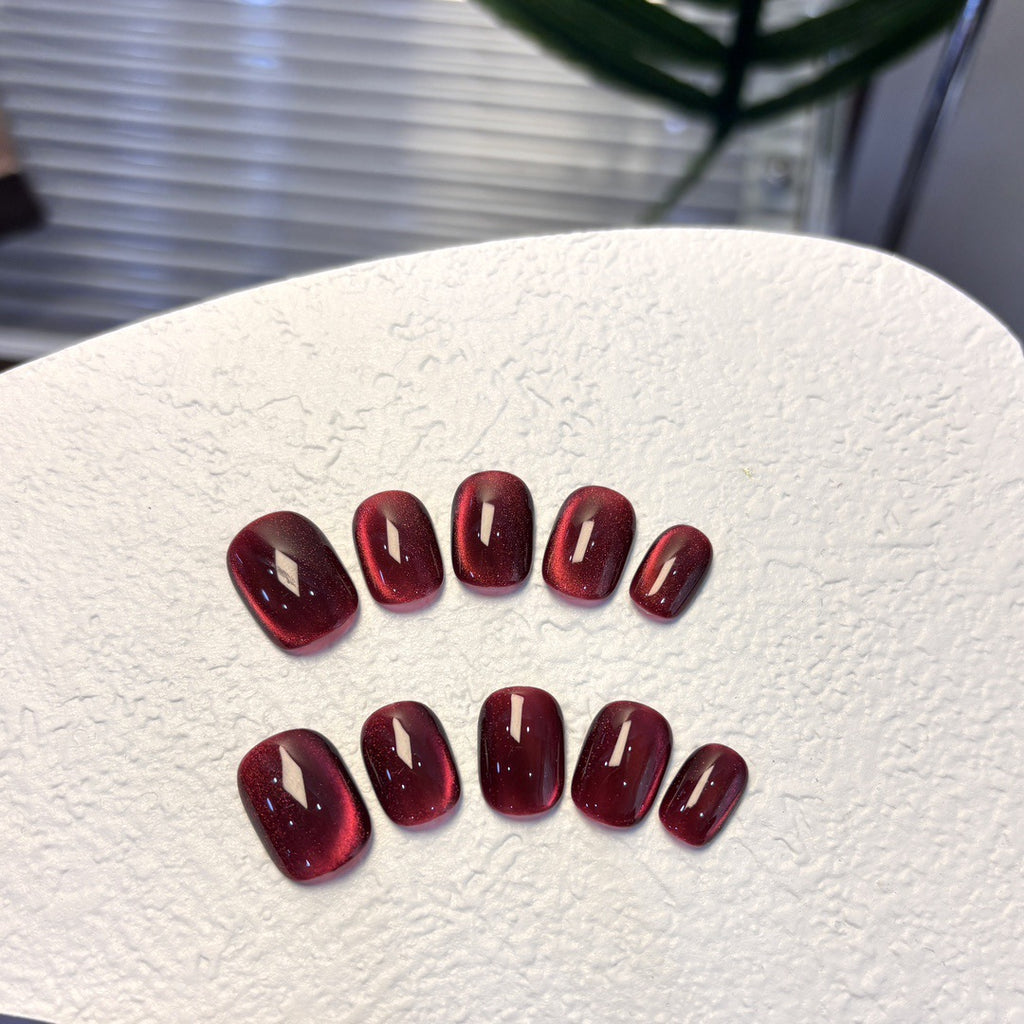 Handmade 10 PCs Nail Set- HM25